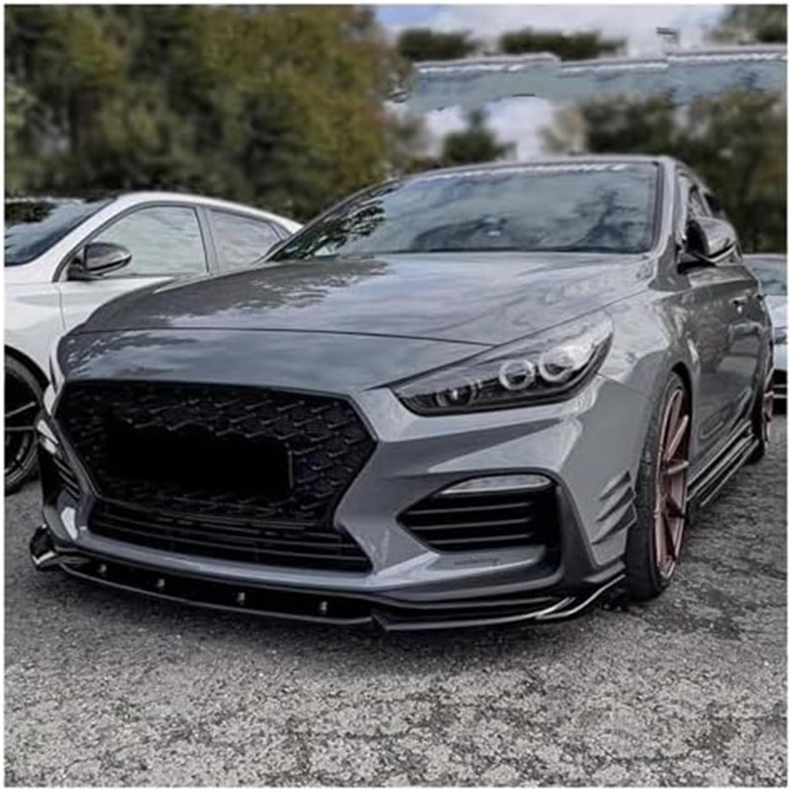 Splitter, dla dla Hyundai, I30 N MK3 2017-2019 MK3.5 2020-2024