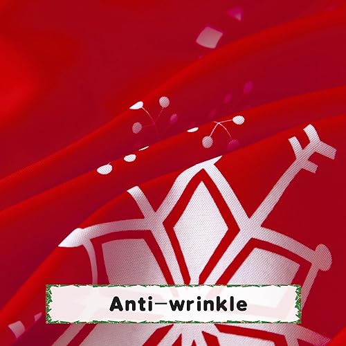 Miniatura 4 de Obstal Mantel rectangular de microfibra a prueba de derrames y resistente al agua y al aceite, de tela decorativa para uso exterior e interior