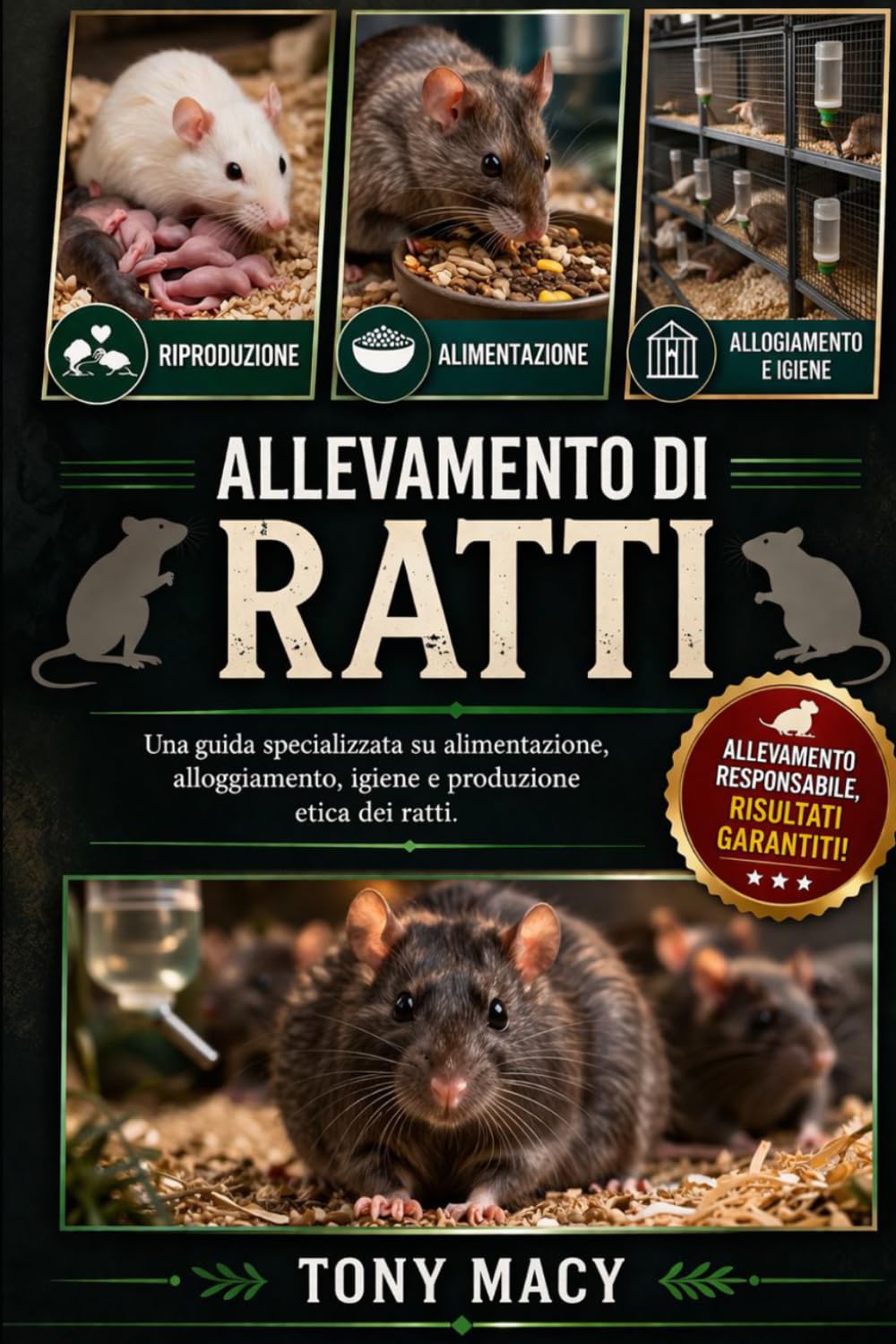 ALLEVAMENTO DI RATTI: Una guida specializzata su alimentazione, alloggiamento, igiene e produzione etica dei ratti.