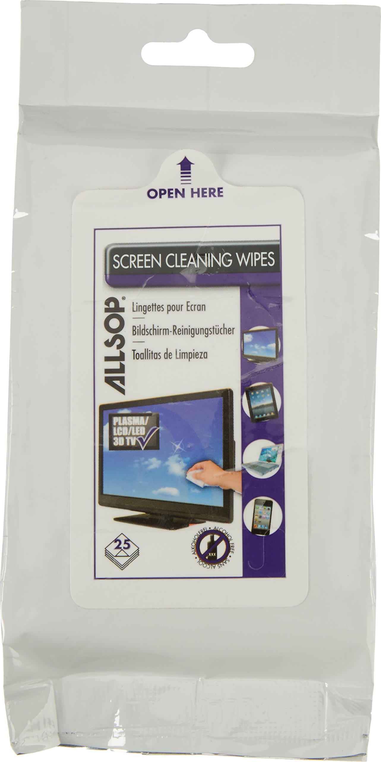 Allsop Pack 25 Wipes Box Panel