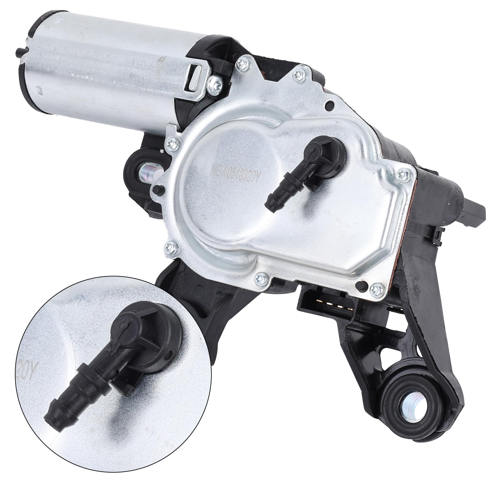 1J9955711 Moteur d'essuie-glace arrière Moteur d'essuie-glace de pare-brise Moteur d'essuie-glace arrière de remplacement pour Golf IV 1J1 1J5 Fabia I 6Y2 6Y3 6Y5 Leon 1M1 Toledo 1M2 1J6955711B