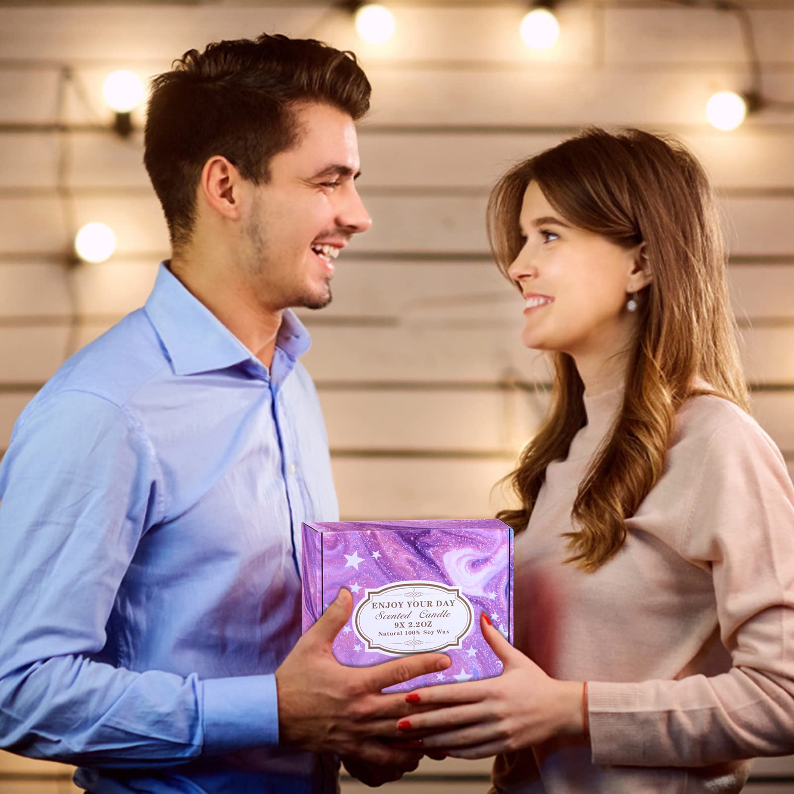 9 Pack Scented Candles Gifts for Women, 2.5oz Aromatherapy Candles for Home Scented, 180 Hour Long Lasting Soy Wax Candle Sets for Women Gift,Small Candles for Gifts Bath Yoga Spa Birthday Gifts