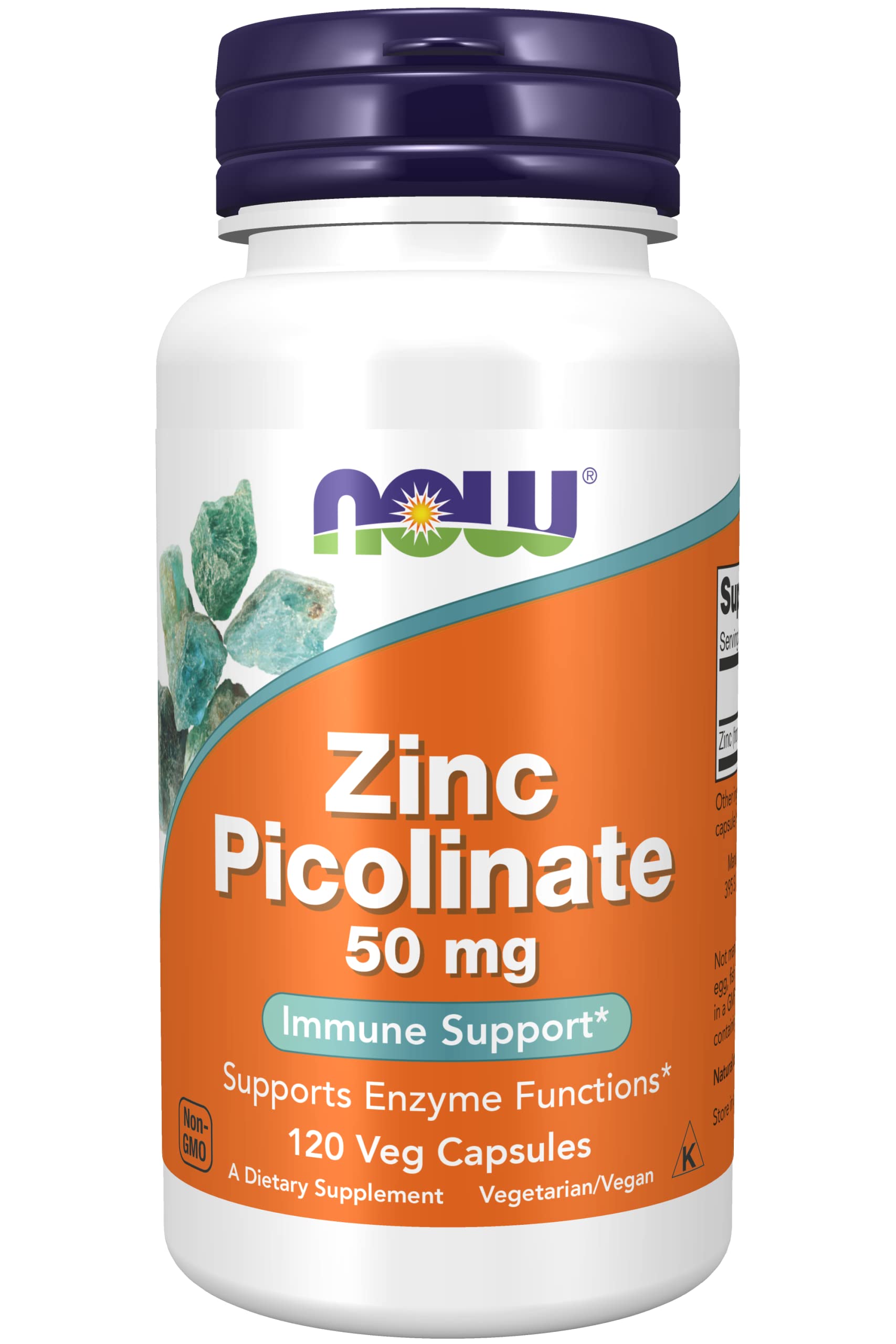 Zinc Picolinate, 120 caps 50mg (2-Pack)