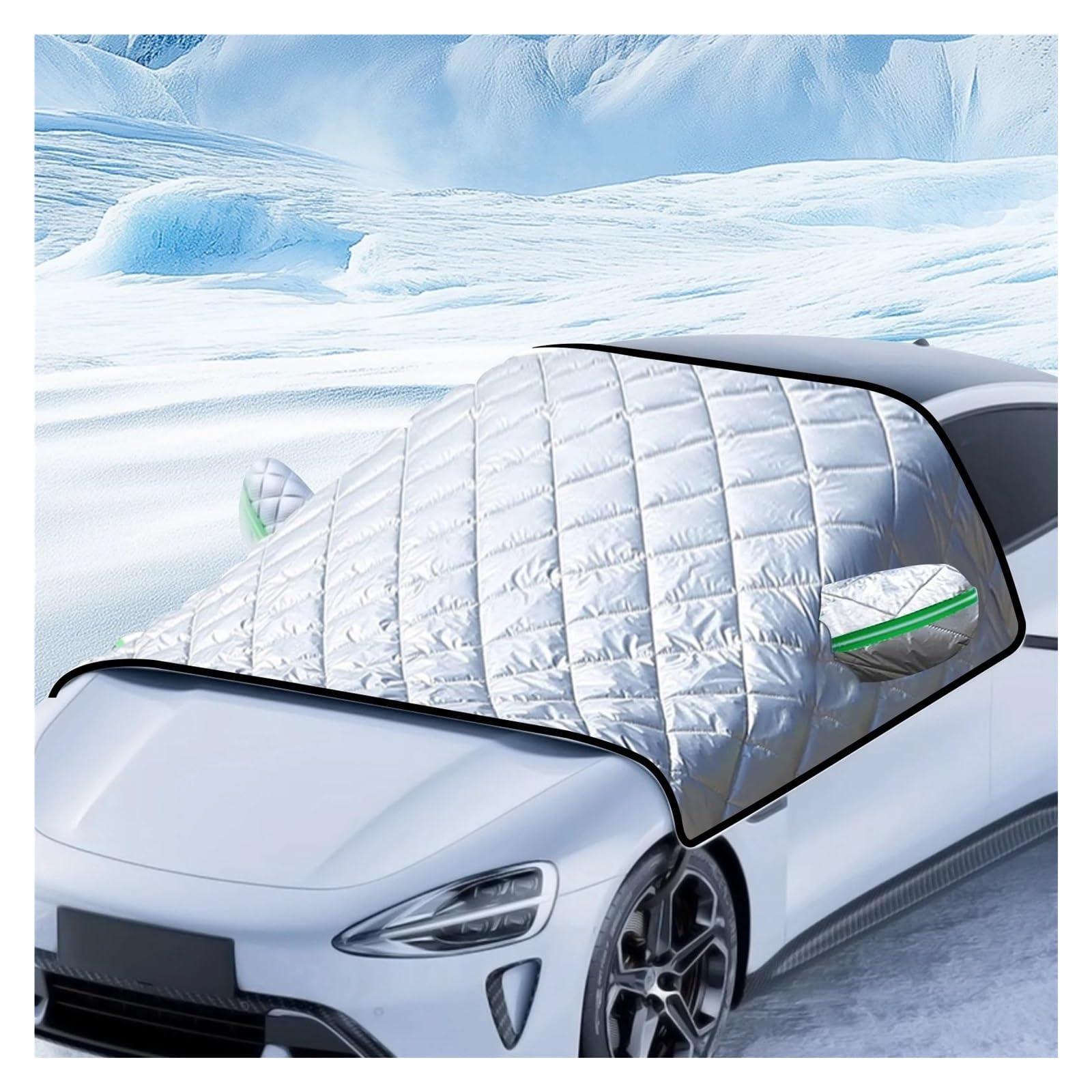 Copinverno Ertura per Parabrezza Auto Parabrezza per Auto Copertura per Neve Protezione per Ghiaccio Invernale Parasole Magnetico per Accessori per Blocco Anteriore