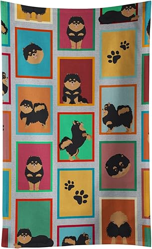 Miniatura 37 de Caroline's Treasures MLM1101KTWL - Lotes de color rojo y blanco Pembroke Corgi toalla de cocina Pembroke Paños de cocina toalla de mano toalla