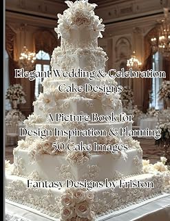 Elegant Wedding & Celebration Cake Designs: A Picture Book for Design Inspiration & Planning