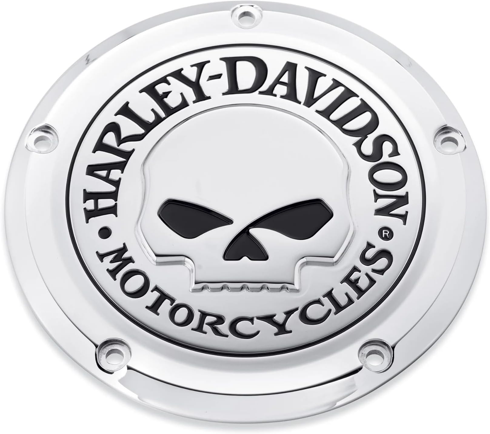 Motorcycle Willie G Skull Derby Cover Cover Clutch Cover Protection Skull 1 (25700469)