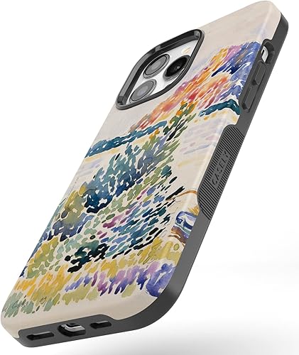 Miniatura 185 de Casely Funda para iPhone 13 Pro Max Jardín dorado Floral de girasol amarillo Compatible con MagSafe Diseño protector audaz Jardín Dorado