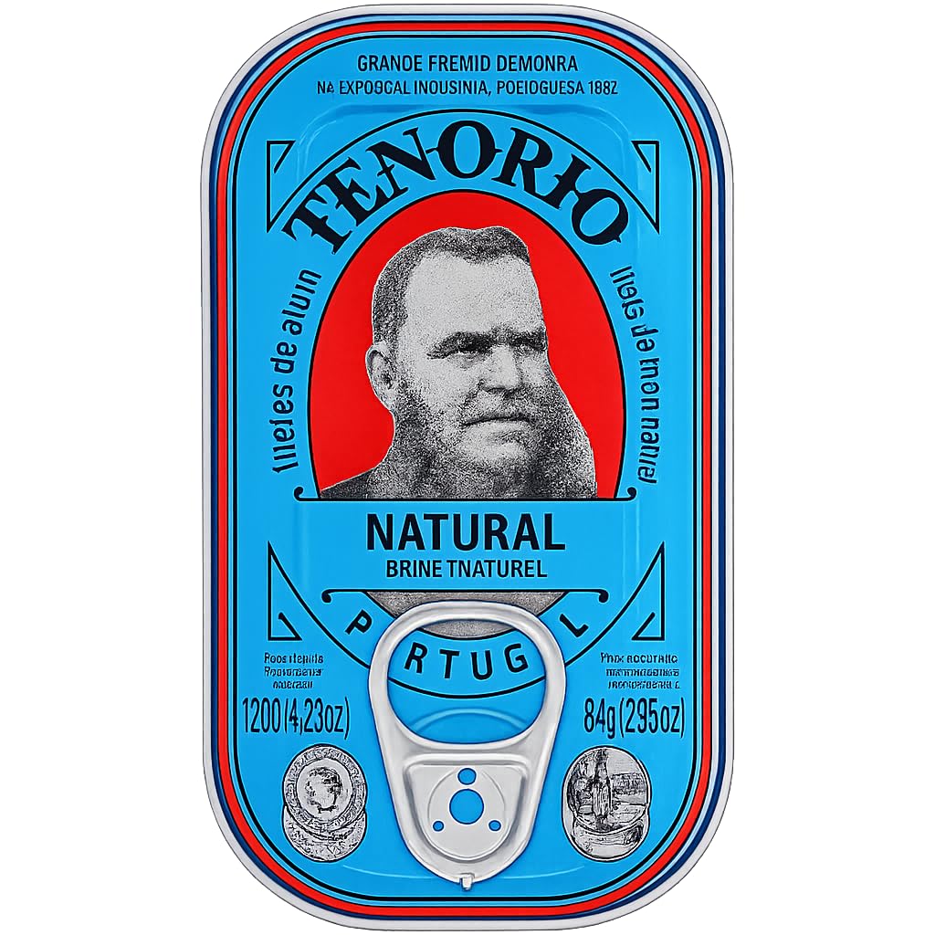 Tenorio Thunfischfilets Mix 10 x 120g – Premium Thunfisch aus Portugal – Verschiedene Sorten mit Olivenöl, Escabeche & Natur – Gourmet Thunfisch Konserven