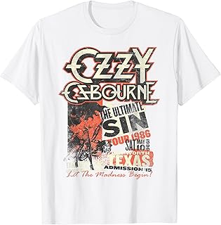 – The Ultimate Sin Tour T-Shirt