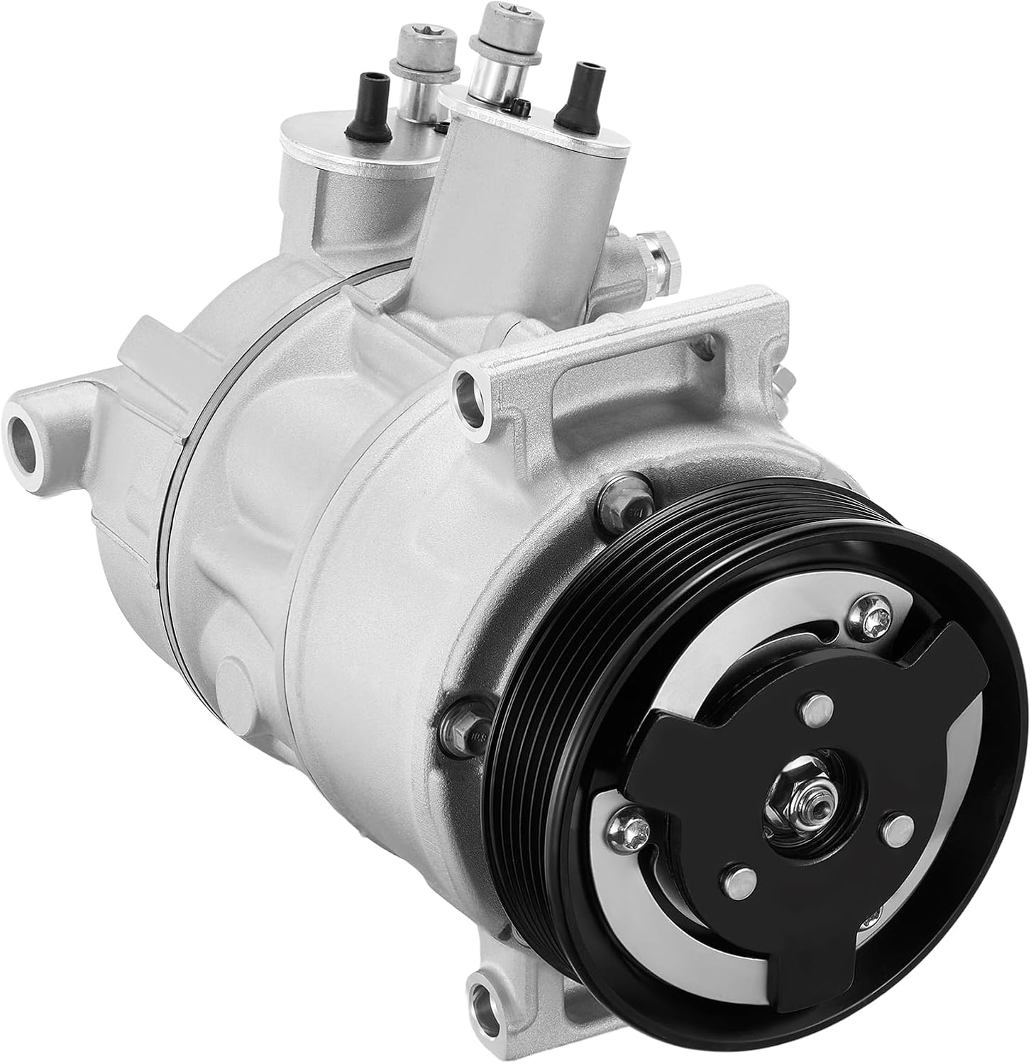 BDFHYK 167646 Air Conditioning A/C Compressor with Clutch Compatible with Audi A3 2006-2013, A3 Quattro 06-09, A4 allroad 17-18, Q3 Quattro TT Quattro, Compatible with Volkswagen Jetta Passat Beetle