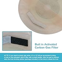 Vista 8 de 30 tiras de barrera para ostomía 20 bolsas de colostomía sistema de una pieza