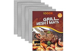 LOOCH BBQ Mesh Grill Mat Set of 5: The Ultimate Grilling Solution