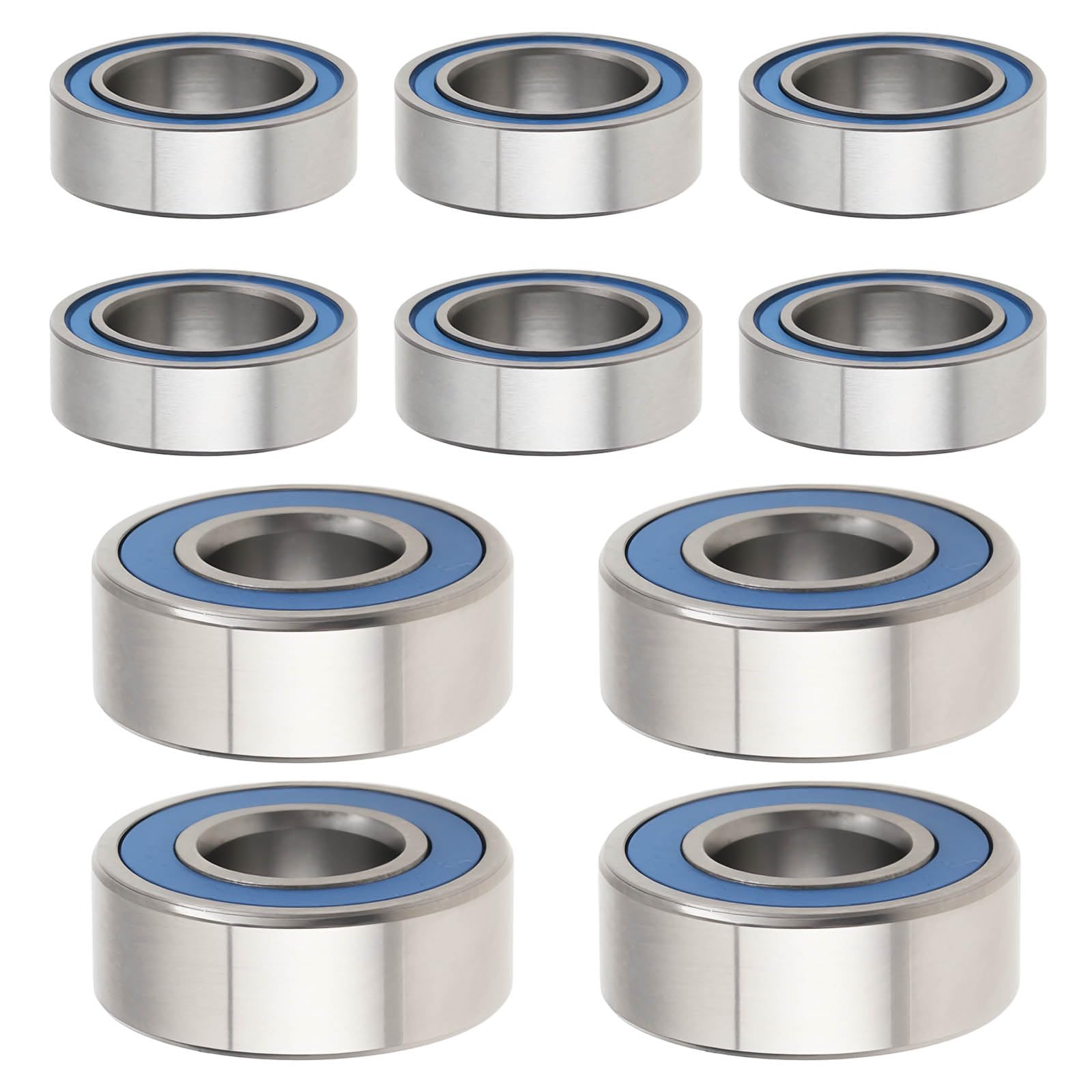 AS Axis Spindleon 22 Pcs Rubber Sealed 2RS Bearings 5x11x4mm And 5x8x2.5mm Compatible with Ta-miya TA01 TA02 DF01 Manta Ray 1 10