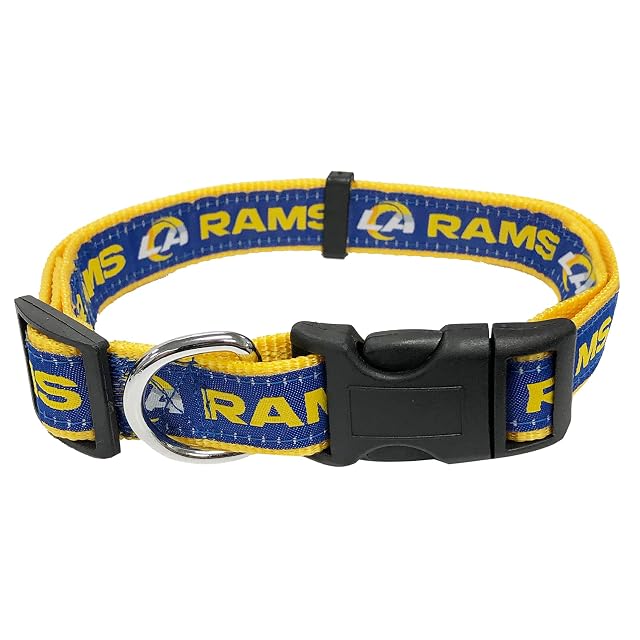Pets First NFL Collar de Perro. 32 NFL Equipos Disponible en 4 tamaños. Resistente