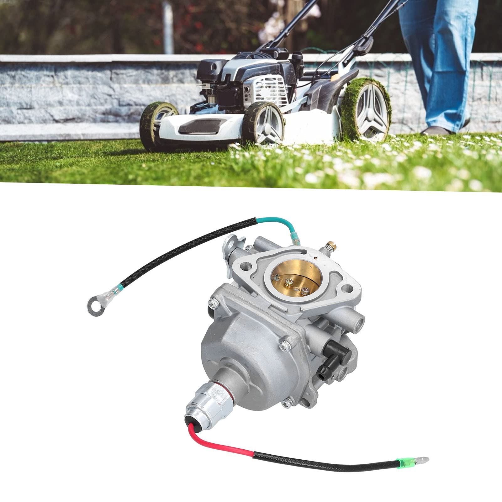 Carburatore di ricambio in alluminio per tosaerba serie Courage 22-27 | Installazione facile e prestazioni stabili