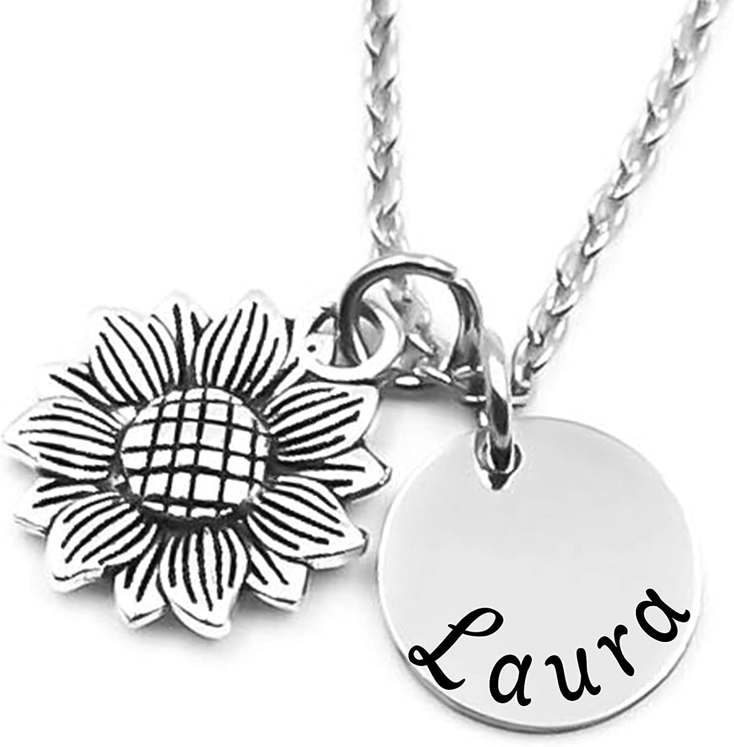 Personalized Name Pendant, Customized Necklace-Sweet 16, Mothers Day
