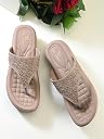 XE Looks Women’s Stylish Embellished Platform Slippers | Casual Slippers for Girls & Women gallery image