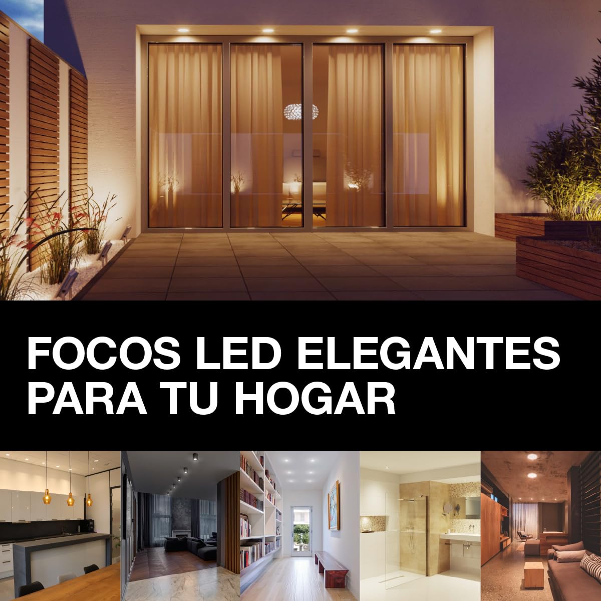 LEDVANCE Foco empotrable LED, luminaria para interiores, blanco cálido, regulable sin escalonamiento mediante interruptor de pared, gris, juego de puntos ADJ Simpe DIM