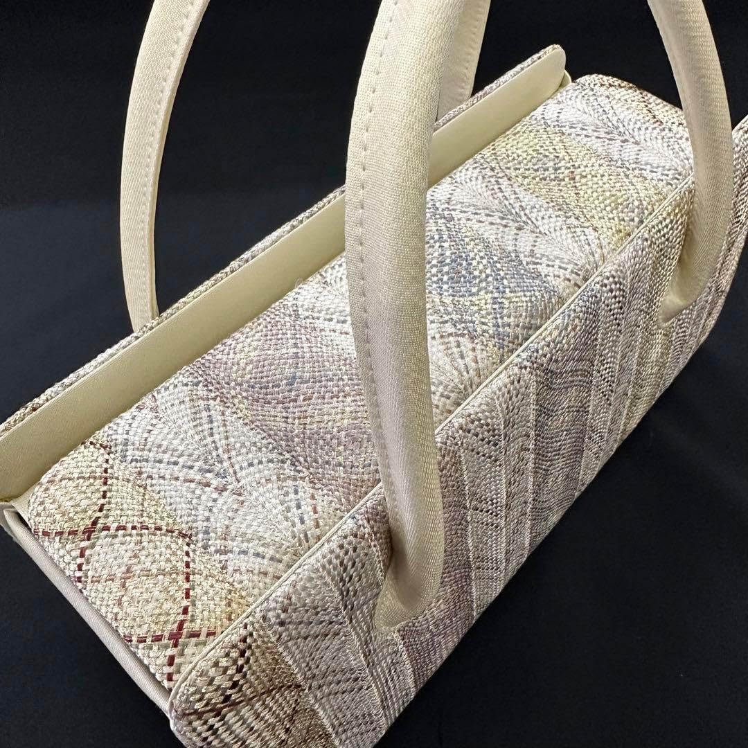 正絹 組紐 和装バック 利休バック お茶席 かぶせタイプ