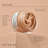 Vista 3 de Naturium Vitamin Bright Illuminating Eye Cream, Under Eye Repair Cream for Dark Circles, with Vitamin K, Phyto-Complex, & Mineral Pigments, Deep