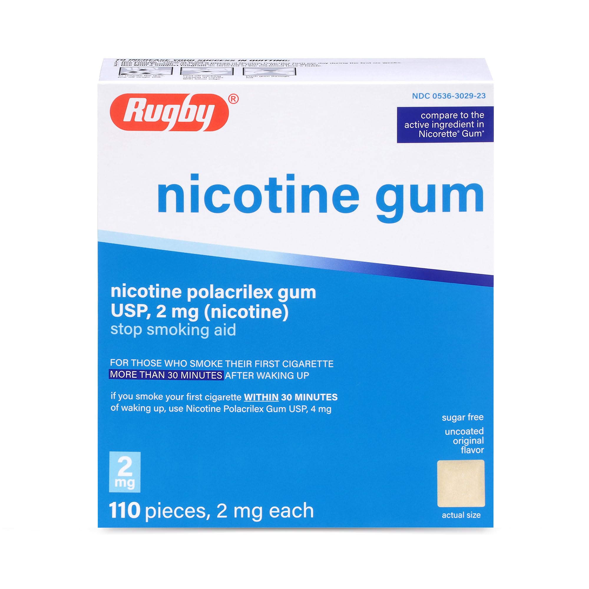 NICOTINE GUM 2 MG KIT *RUG 110