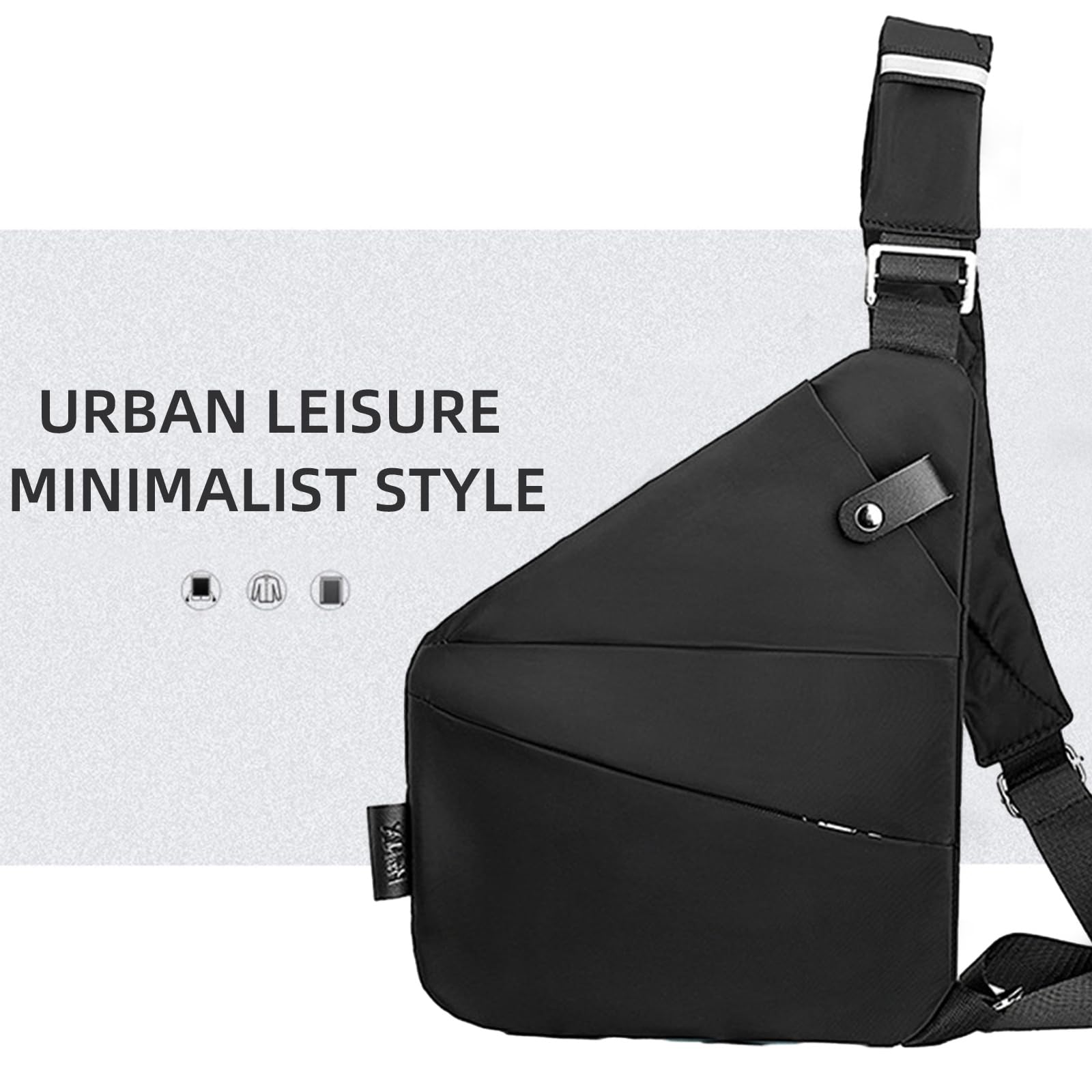 SOWER ブラック クロスボディバッグ SOWER ブラック クロスボディバッグ