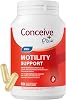 Conceive Plus Motility Increase for Men - Fertility Supplement - Vitamin E Zinc Ginseng CoQ10 - Increase Count Fertility Vitamins - 60 Capsules 30-Day Supply