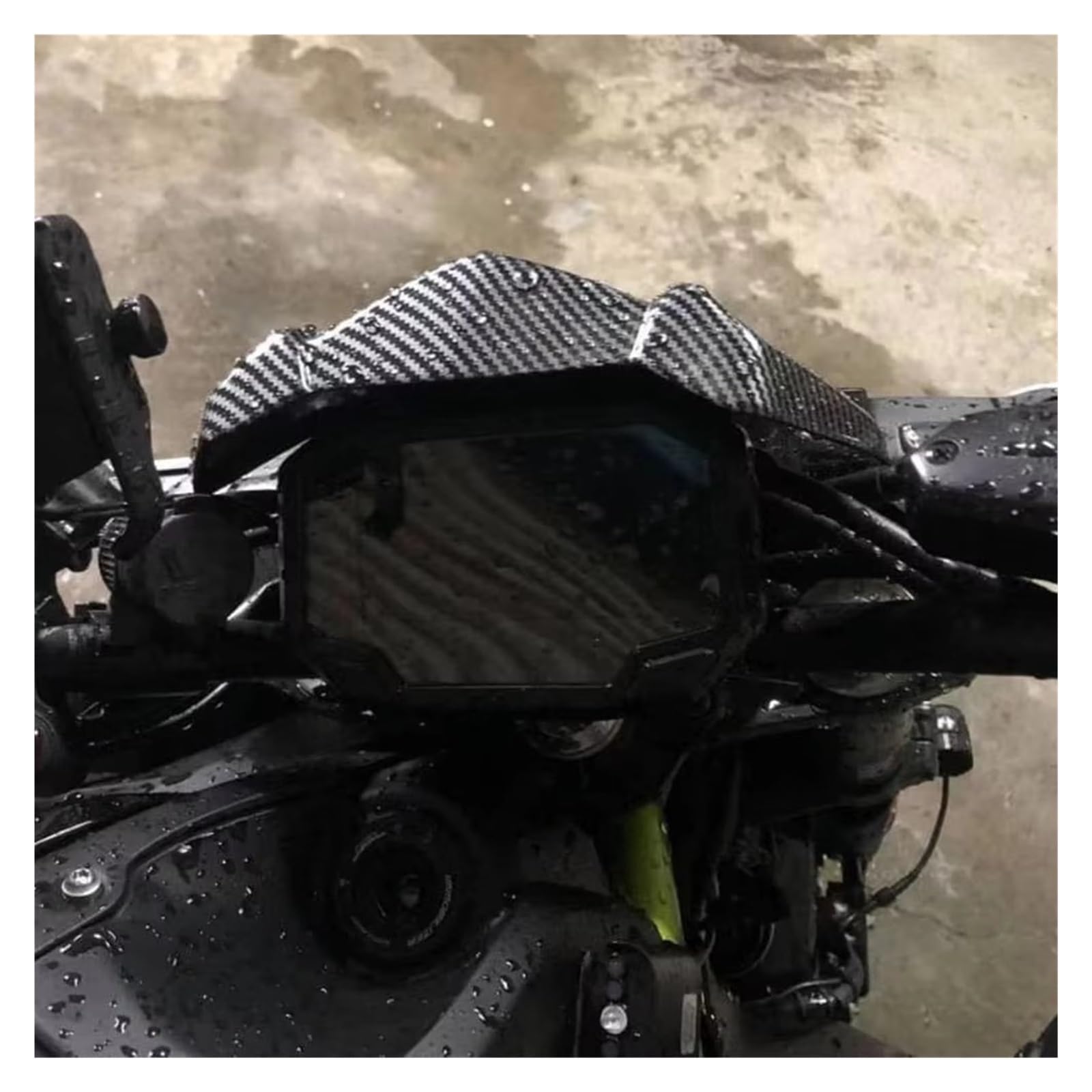 Cupolino Spoiler Per KAWASAKI Per Z650 Per Z-650 Per Z 650 Per Z900 2020 2021 2022 2023 2024 2025 Copertura Testa Naso Carenatura Parabrezza(Carbon)