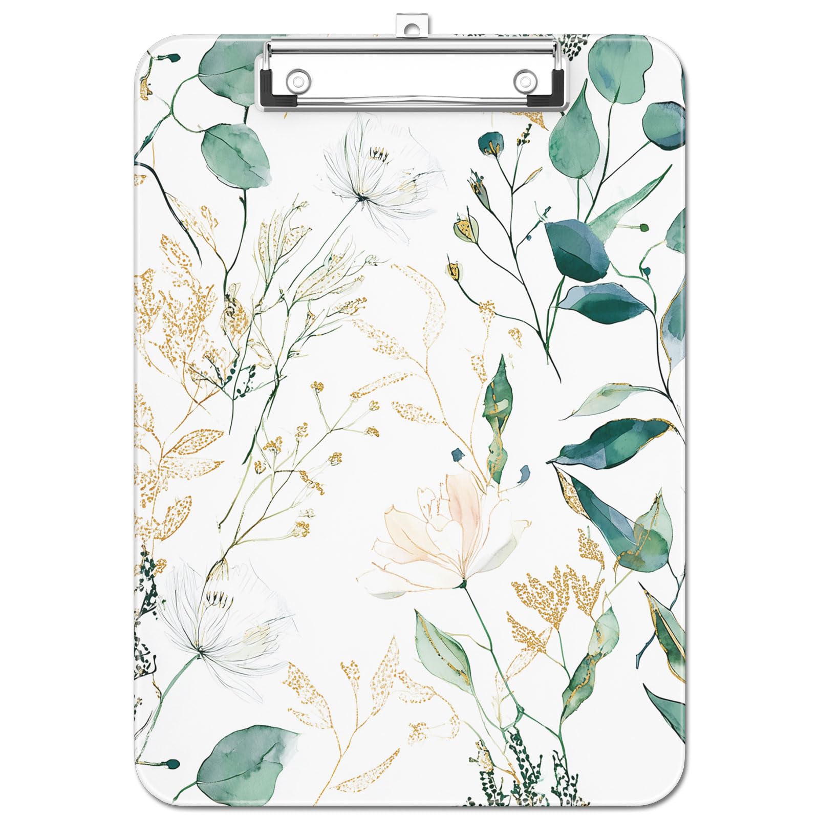 Luminzo Plastic Cute Clipboard 9x12.5in Letter Size for Teachers — image 1