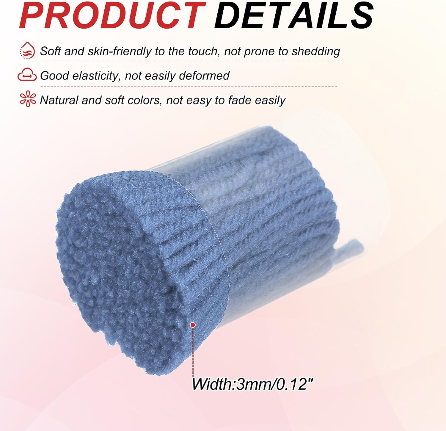 MECCANIXITY 6 Rolls Latch Hook Yarn, 3mm Sea Blue Latch Hook Kit Yarn Precut Hook Rugs Making Crochet Bundles for Rug Adults Beginners Tapestry DIY Craft