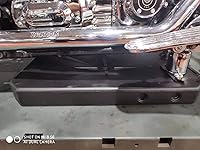 Vista 7 de Bandeja de drenaje de aceite de perfil bajo ABS compatible con Harley Davidson Electra Glide Deluxe FLDE Fat Boy Heritage Sport Glide Softail Slim