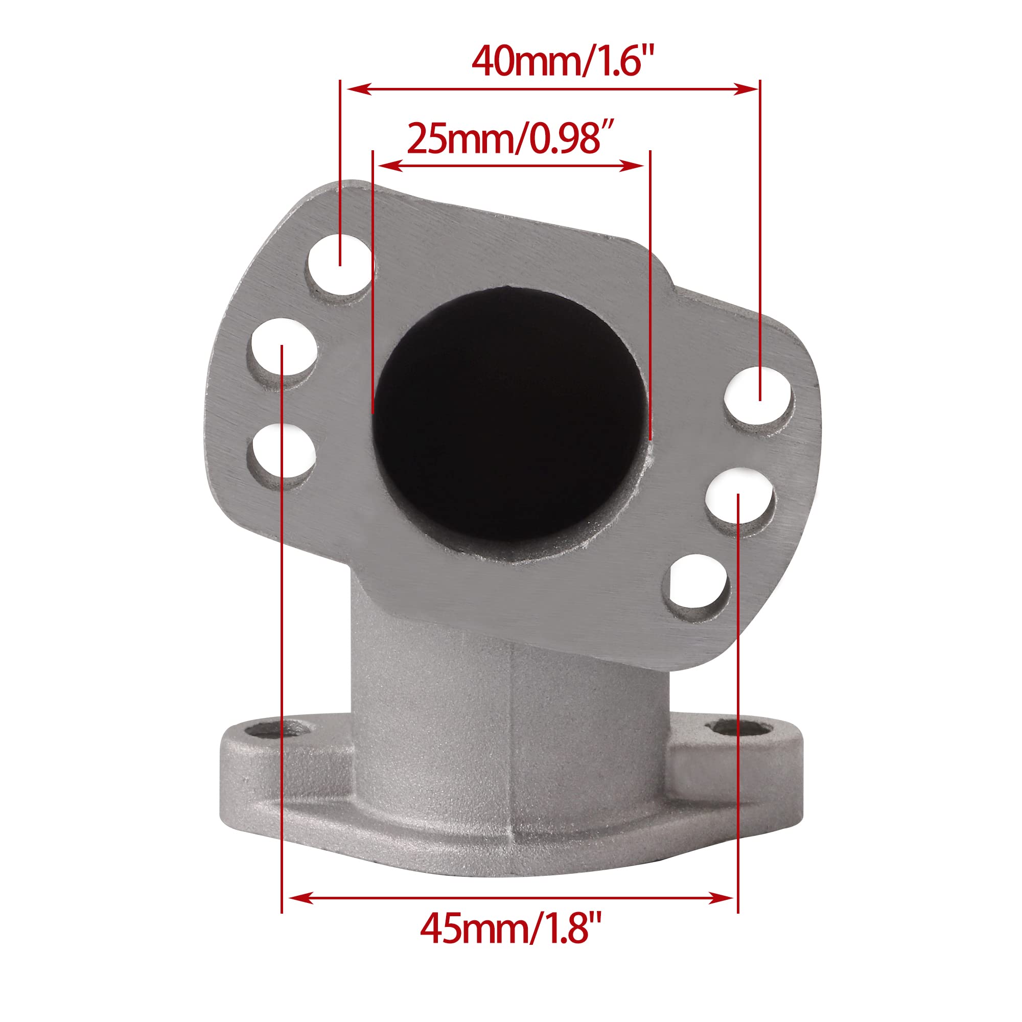 WOOSTAR 28mm Tubo Collettore di Aspirazione Sostituzione per YX GPX 150cc 155cc 160cc Motore Pit Dirt Bike