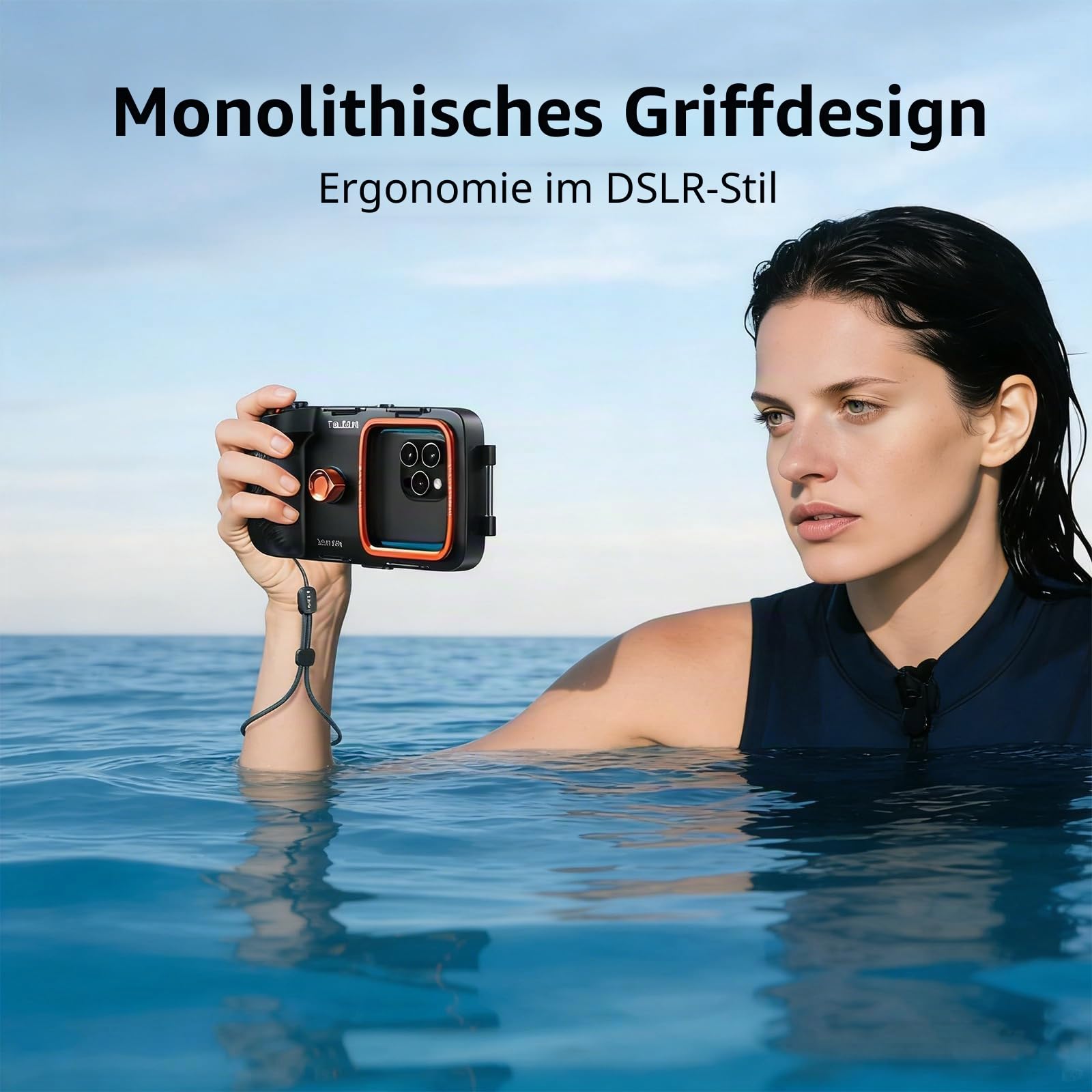 Unterwasser Handyhülle Wasserdicht Schnorcheln Wasserdicht Tauchen,Handy Unterwasser Hülle Wasserfeste tief 20M Handytasche für iPhone 17 16 15 14 13 12 11 Pro Max/XS/X Samsung Galaxy und Mehr Handys
