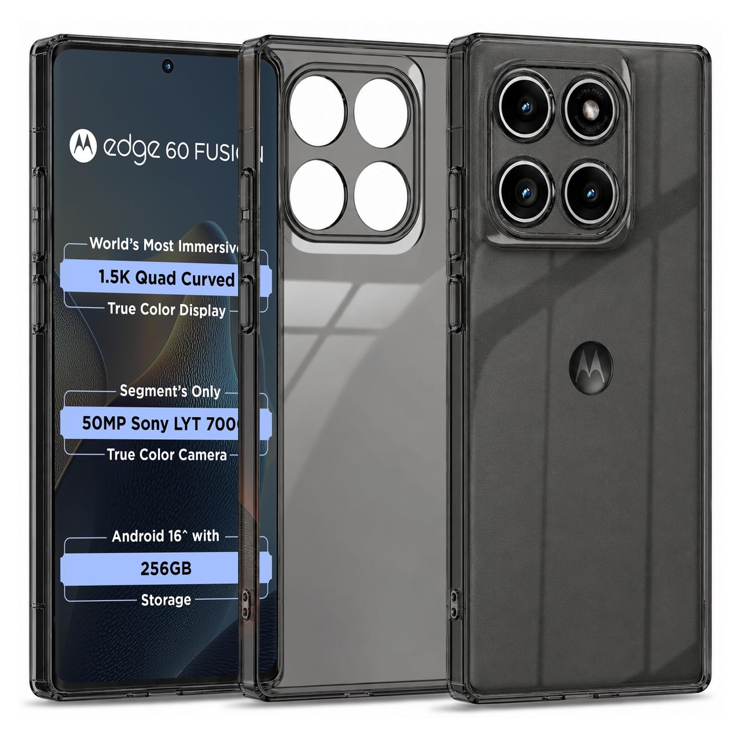 VONZEE Samsung Galaxy S25 fe 5G Clear Case - Military Grade Protection -19 VONZEE Samsung Galaxy S25 fe 5G Clear Case - Military Grade Protection -19