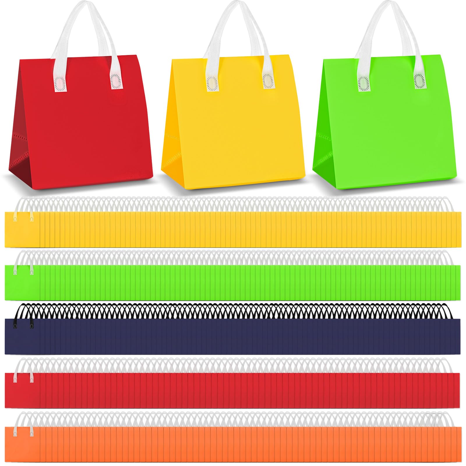 Kacctyen 150 Pcs Insulated Take out Bags Bulk 9.5 x 9.5 x 6 in Thermal Insulation Take Away Food Bag for Coffee Milk Tea Hot Cold Food, Delivery Cooler Bag for Catering Restaurant Grocery Picnic