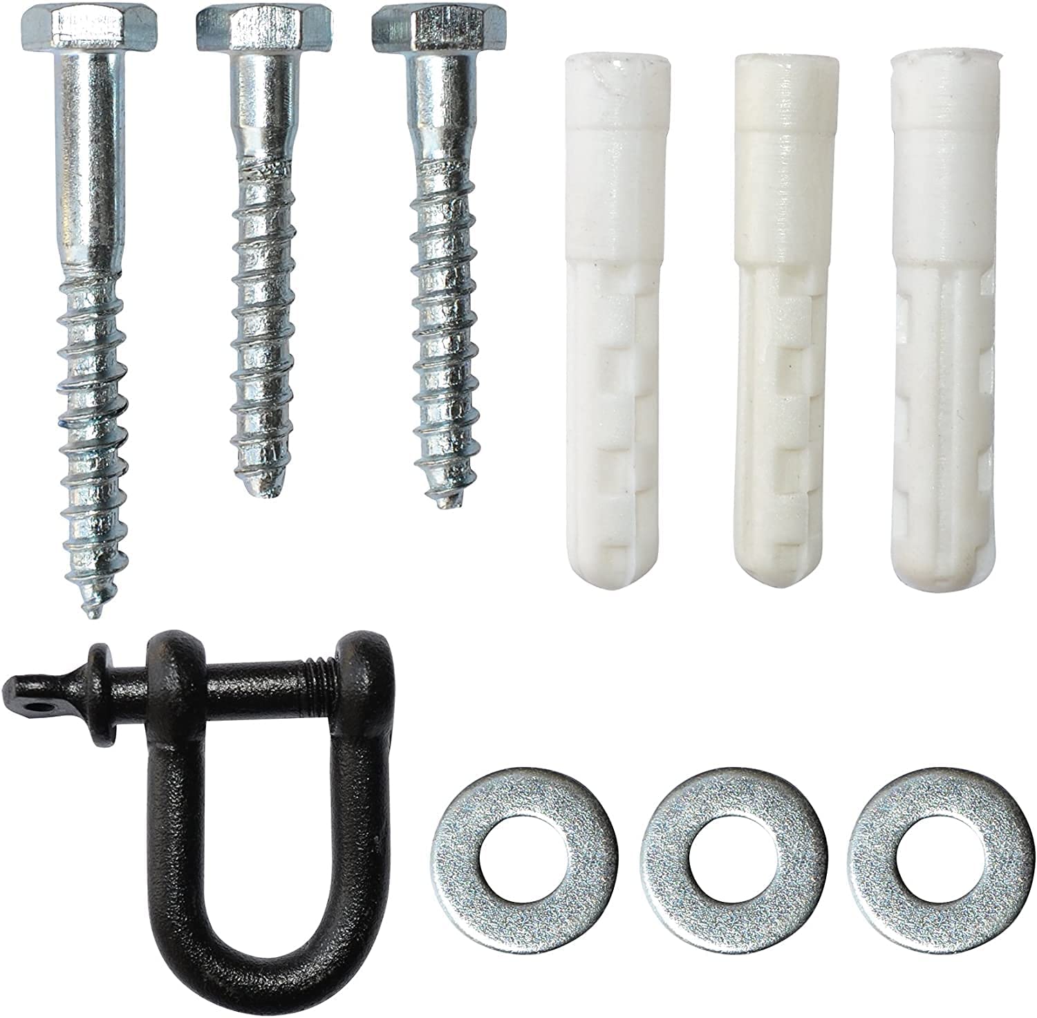 Soporte de pared para saco de boxeo y artes marciales mixtas de 45,7 cm, de acero resistente, para colgar en la pared, soporta hasta 100 kg