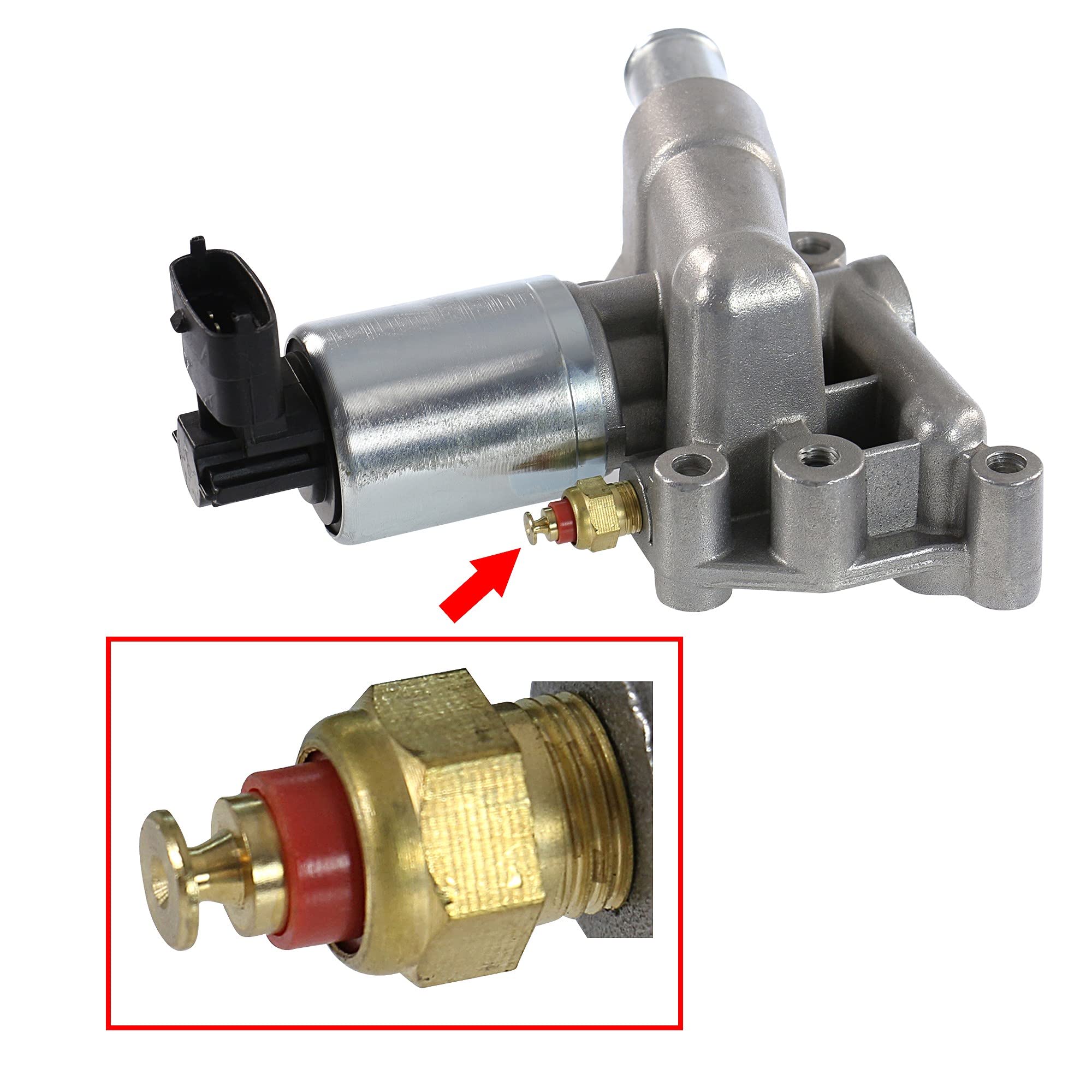 ATEC Germany 1x elettrovalvola EGR, inclusa guarnizione | Compatibile con: OPEL CORSA B, VAUXHALL CORSA Mk I