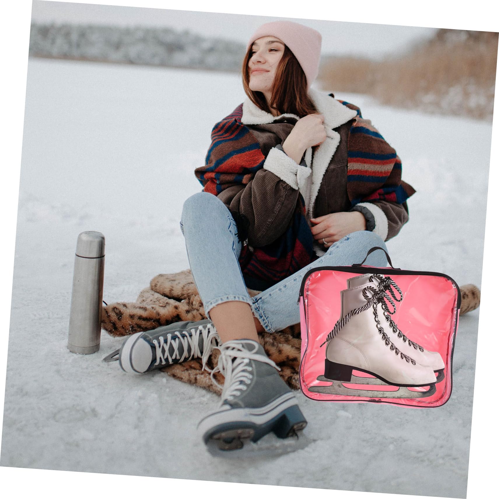 TOYANDONA Bolsa De Patinaje sobre Ruedas Cubrir Accesorios Mochila para Monopatín Bolsas En Línea Bolsa De Transporte para Patines De Polivinilo