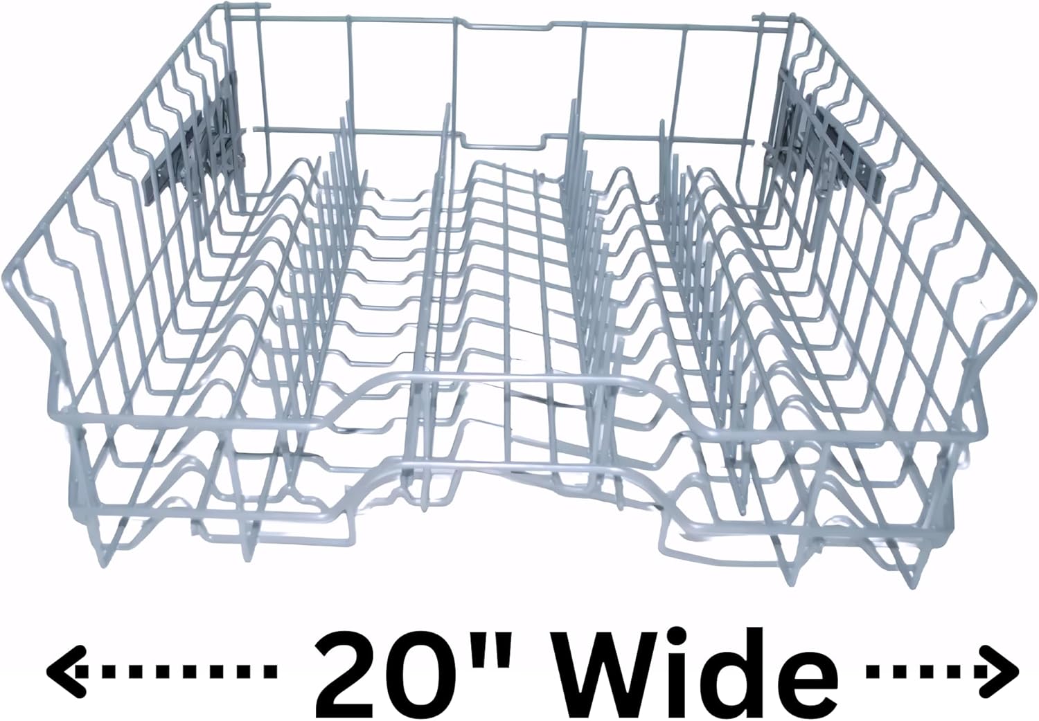 Dishwasher Upper Rack Assembly Replacement 00775433 & 00778366 Crockery Basket. Made for Bosch & Kenmore. Fits Specific Models Only