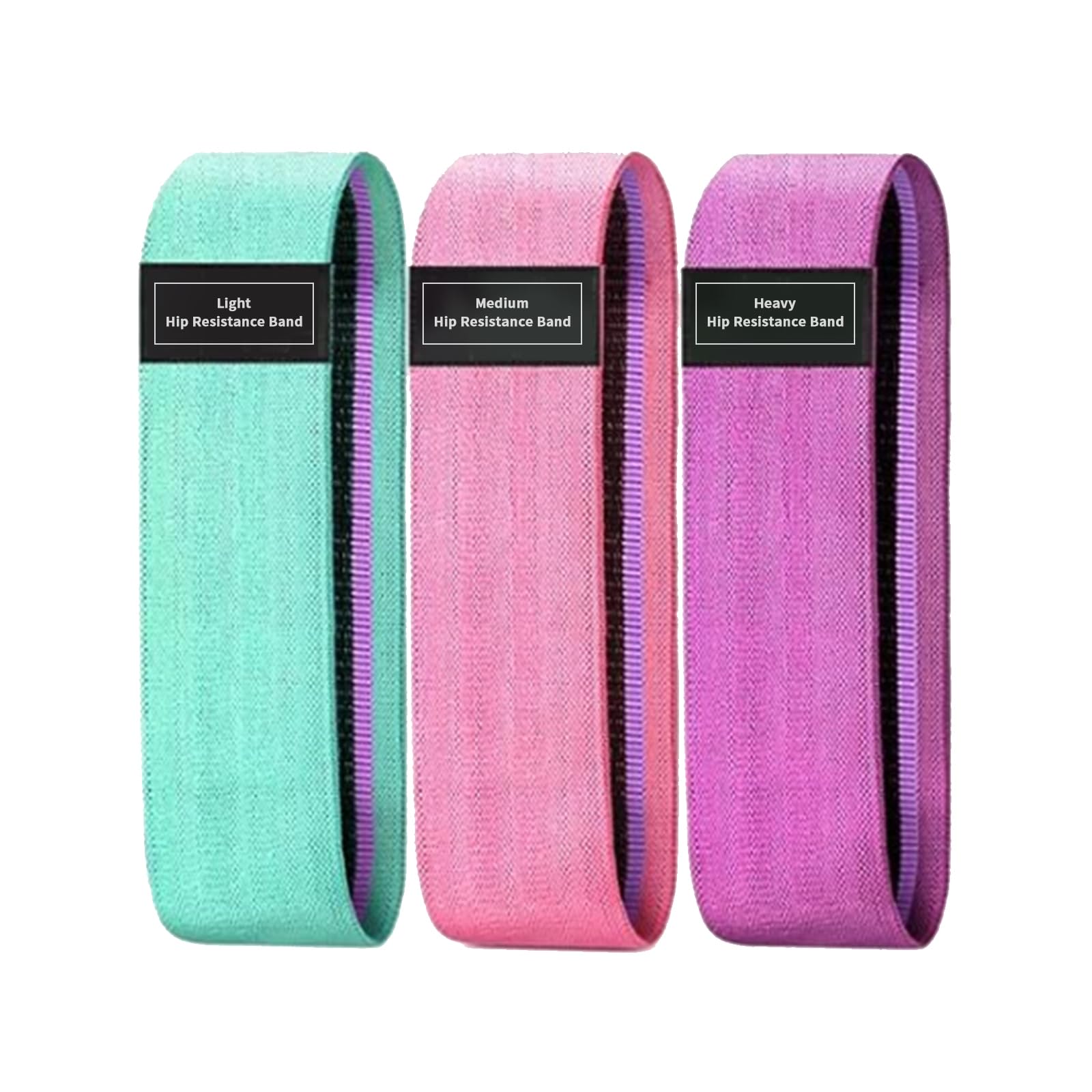 TISSCARE Resistance Bands Exercise Bands for Yoga, Pilates and Fitness, Home Workout Strength Bands for Women Men