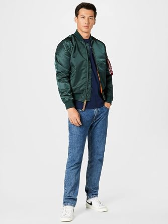 Alpha Industries MA-1 VF 59 Mens Jacket – Dark Green - Blouse xxl
