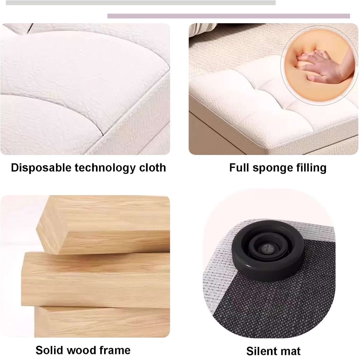 Foldable Storage Bench, Stackable Shoe Rack for Entryway, Stylish and Compact, Perfect for Living Room, Bedroom, Porch, and Closet (Gray, Small)