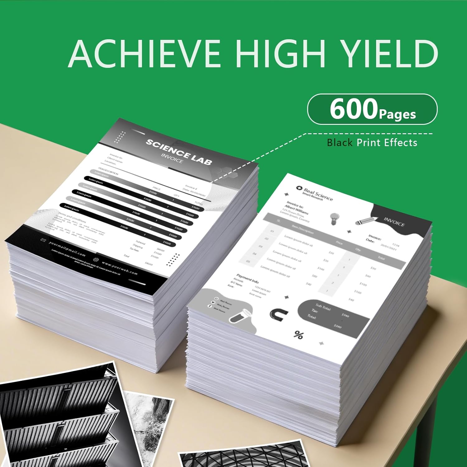 67XL 67 Black Ink Cartridge Compatible for HP Ink 67 67XL Black Ink Cartridge Works with Envy 6455e 6055e 6458 6400 6000 DeskJet 2755 2755e 4155 4155e 2700 Printer (2 Black)