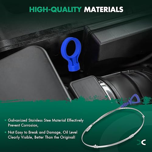 Miniatura 6 de SCITOO Varilla de aceite de 36.46 pulgadas para Mercedes-Benz C230 C240 C32 C320 C55 CL55 CLK320 CLK500 CLK55 CLS500 CLS55 E320 E500 E55 ML500 R.