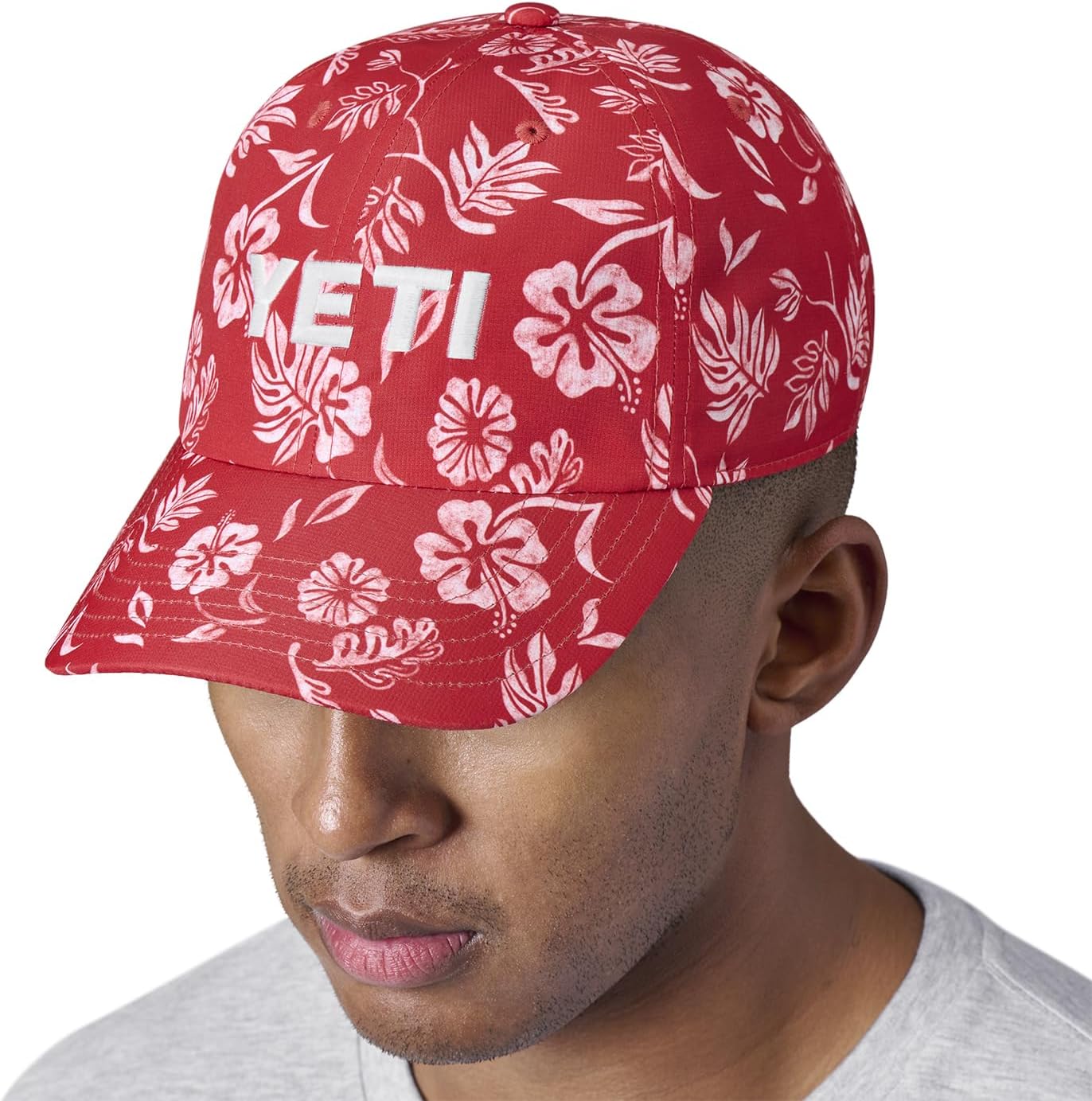 YETI Floral Print Baseball Cap