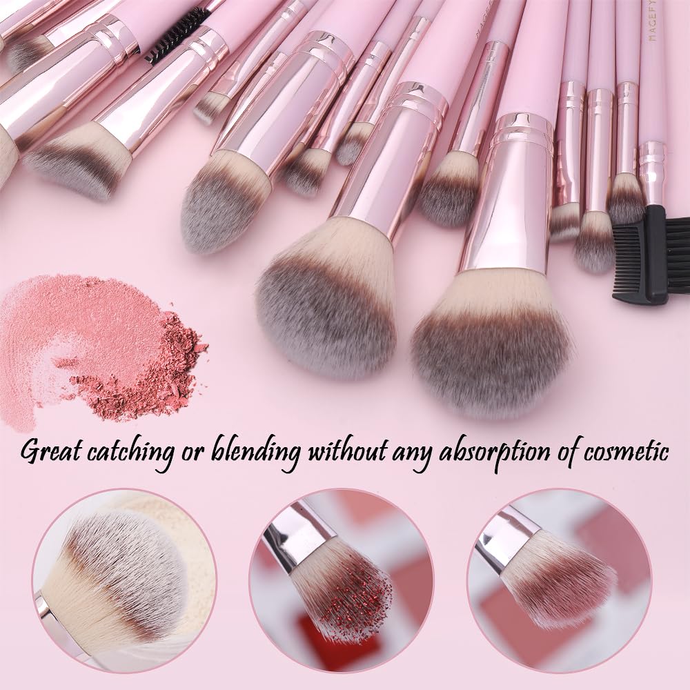メイク道具・化粧小物 New makeup brush Makeup Brush Set 22Pcs Professional Makeup Brushes Foundation