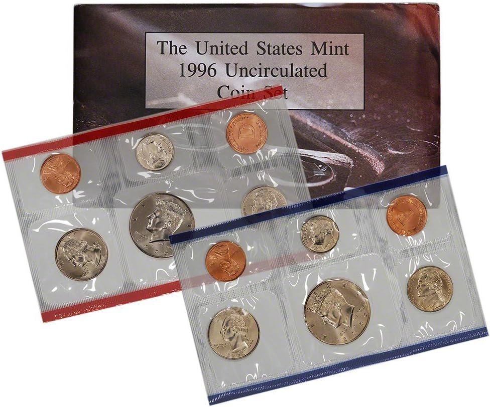 1996 P & D United States US Mint Set