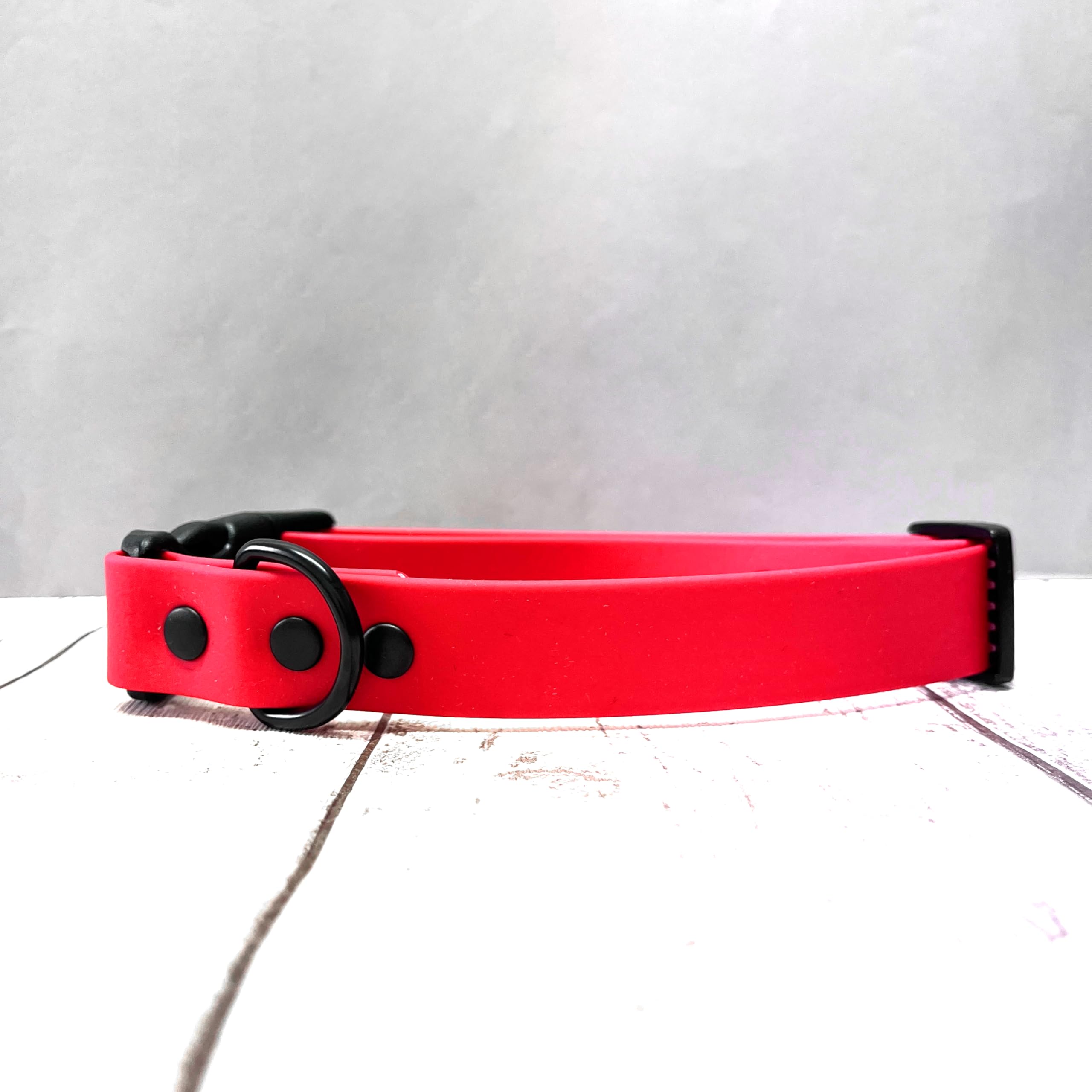 Genuine Biothane Waterproof Dog Collar with Quick Release Clasp