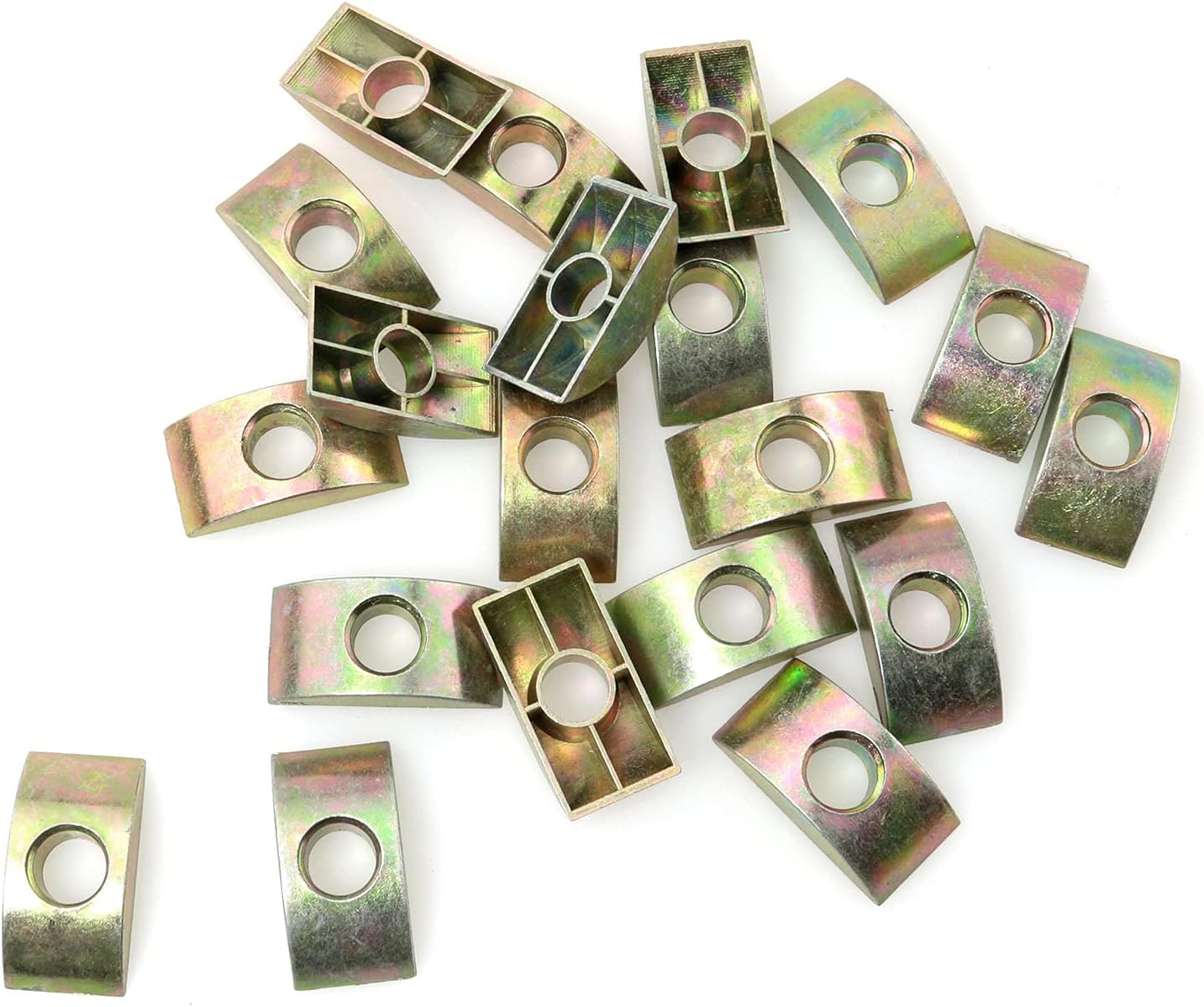 AKOAK 10 Count 8mm Hole Dia Bronze Tone Furniture Connector